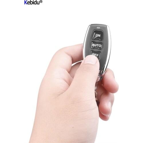 Kebidu 433MHZ Copy Remote Controller Metal Clone Remotes Auto Copy Duplicator For Gadgets Car Home Garage door