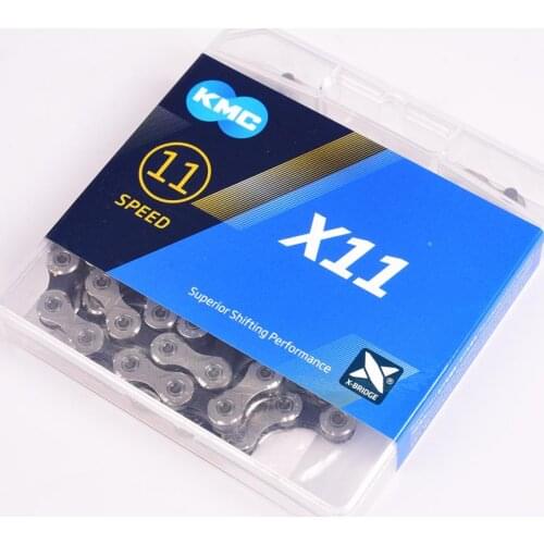 KMC X11 11/22 Speed MTB Bike Roadd Bicycle Chain fit Shimano Campagnolo SRAM X11.93 Stretchproof Bicycle chain Parts 118L