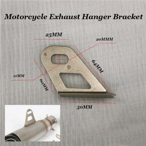 Motorcycle Exhaust Hanger Bracket For Suzuki GSXR 600 750 1000 Yamaha YZF R1 Kawasaki ZX6R ZX9R