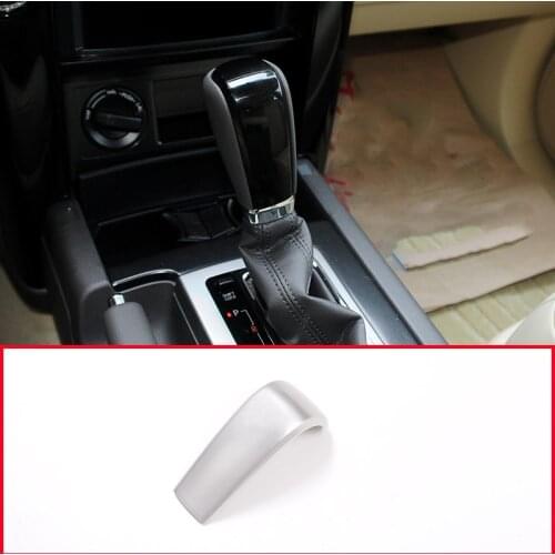 ABS Car Gear Cover Shift Knob Control Protection Cover Trims For Toyota Prado FJ150 2010-2017 Car Accessories