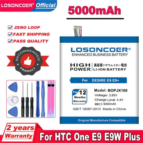 LOSONCOER HTC Desire 830 Batteries