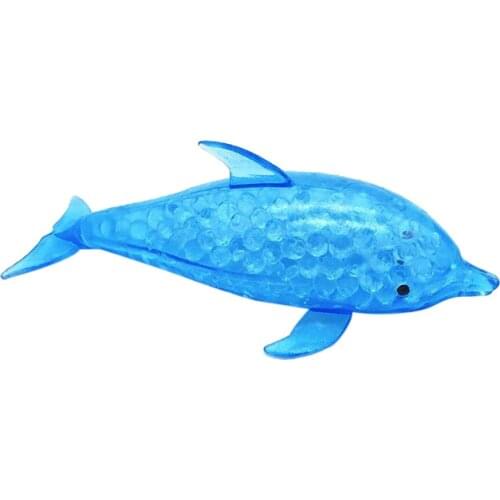 Spongy Dolphin Bead Stress Ball Toy Squeezable Stress Relief Toy 10ml Funny toy Children gift Decompression birthday present#40