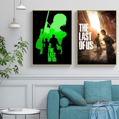The Last Of Us Poster Print Zombie Survival Horror Action Tv Game Canvas Painting Wall Art Picture Nordic Decoration Home Decor