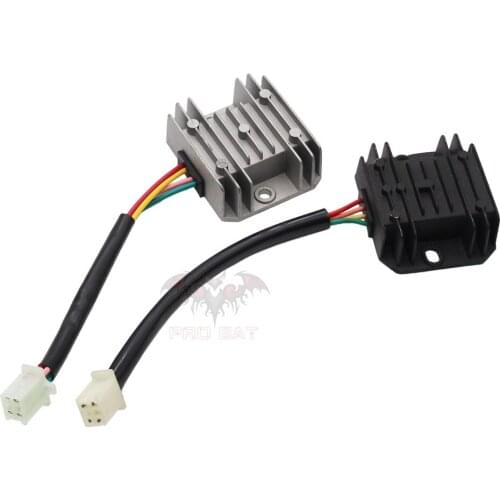 Voltage Rectifier Regulator 12V 4 Wire for 150cc 200cc 250cc PIT Quad Dirt Bike ATV Buggy