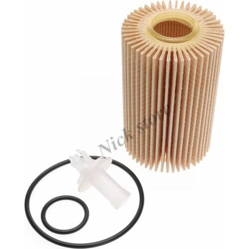 4 pcs 04152-YZZA4 Oil Filter Element Replacement for LEXUS LX/ TOYOTA LAND CRUISER 200/TOYOTA SEQUOIA/TOYOTA TUNDRA Pickup