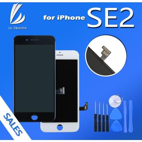 For iPhone SE2 2020 LCD Screen Replacement Display Assembly Touch Digitizer Black Camera Holder Earpiece HomeButton NOT included