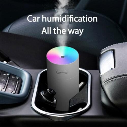 Air Humidifier 270ml Ultrasonic Essential Oil Diffuser Mini USB Cool Mist Maker Aromatherapy With Colorful Light