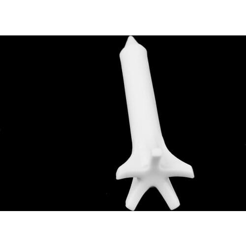 100pcs 38mm White Plastic Claw Shape Golf Tees Practice Training Golfer Kit