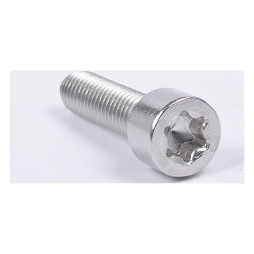 20pcs M4 stainless steel Torx cylindrical head glossy screws T&TX cup headed screw anti-theft bolts bolt 6mm-20mm length