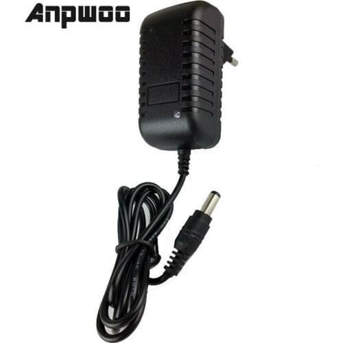 ANPWOO Camera Adapter/DC 12V 1A Power Adapter EU or US Plug for 12V CCTV Cameras