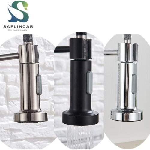 Free Shipping Kitchen Faucet Spout Dual Function Kitchen Sprayer Head Replace Spout for Kitchen Crane Tap Stream/Sprayer Outlets