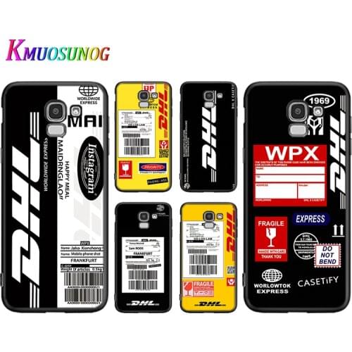 Dhl Express For Samsung Galaxy J8 J7 J6 J5 J4 J3 J530 j730 Duo Core EU Prime Star 2018 2017 2016 Phone Case