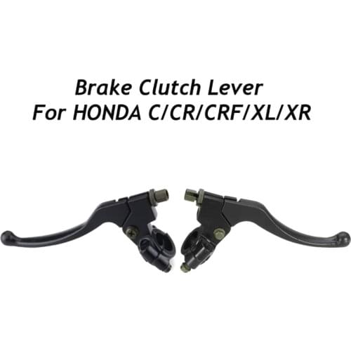 Left/Right Front Motorcycle Motorbike Brake Clutch Levers For HONDA C/CR/CRF/XL 1977-2011 2012 2013 2014 2015 2016