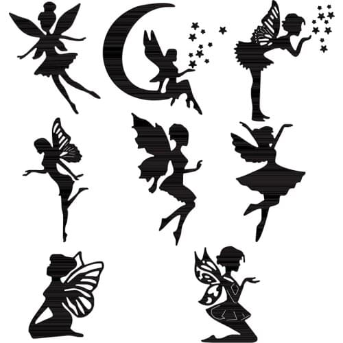 Butterfly Fairy Metal Cutting Dies For DIY Scrapbooking Photo Album Embossing Paper Cards Making Crafts Handmake Designs