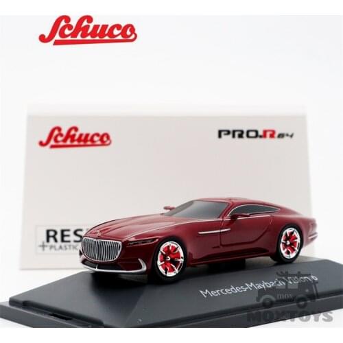 Schuco 1:64 Vision 6 Coupe Red Resin Model Car