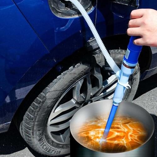 Liquid Oil Transfer Pump Water Pump Powered Electric Outdoor Car Autos Vehicle Fuel Gas Transfer Suction Pumps Transfer Oil