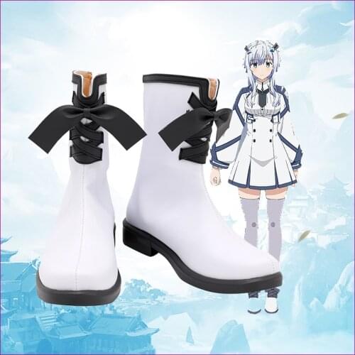 New Unisex Anime Cos Misha Necron Cosplay Costumes Boots Shoes Halloween Christmas Party Custom Size