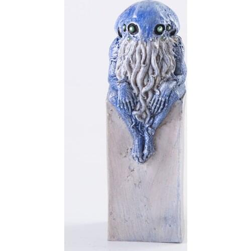 [New] Movie Cthulhu Mythos statue Cthulhu Thinker Garage Resin Figure Model Room Desk Decoration Gifts for Kids toy