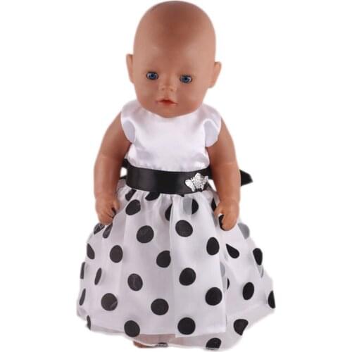 New Arrive Doll Clothes(Dress with sequins)Fit For 18inch American Doll&43cm Baby Doll,Free Shipping