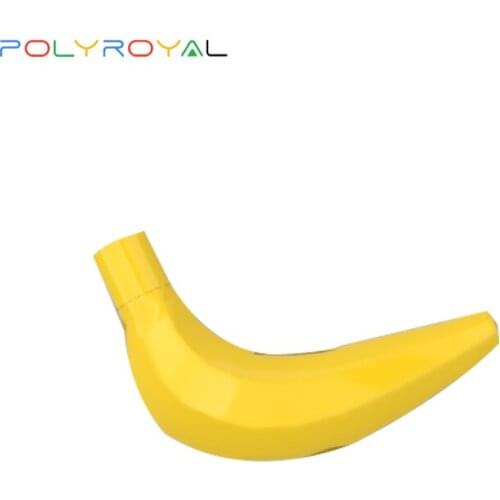 POLYROYAL Building Blocks parts Banana fruit food 10 PCS MOC Compatible With brands toys for children 33085