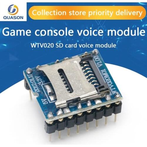 WTV020 WTV020-SD WTV020SD-20SS Mini SD Card MP3 Sound Module voice module For PIC Arduino 2560 UNO R3 WTV020-SD-16P