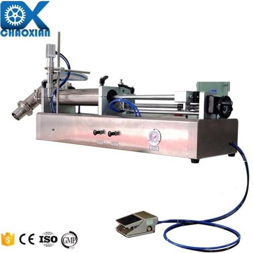 1000ml Semi Automatic E-Liquid Engine Lube Oil Shampoo Juice Liquid Bottle Filling Machine