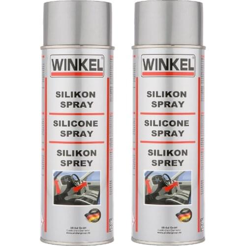 Silicone Oil Spray Silicone Mold Release Spray General Purpose Protectant and Lubricant 500 ML 2 Pack