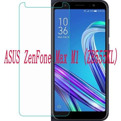 2PCS NEW Screen Protector mobile phone For ASUS ZenFone Max M1 ZB555KL 9H Tempered Glass Film Protective Screen Cover