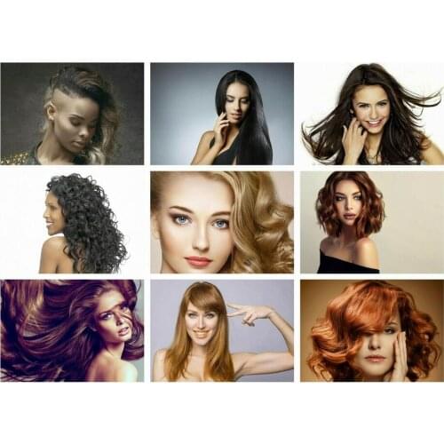 24style Hairdresser Womens Hairdressing Salon Art Film Print Silk Poster for Your Home Wall Decor 24x36inch