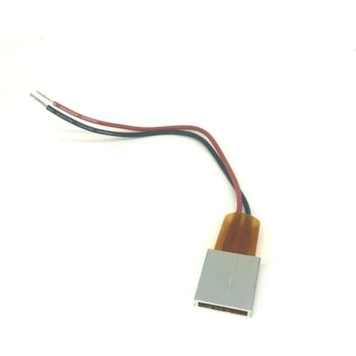 25*21*5mm Temp 60C To 270C 12V/24V/220V Ceramic Aluminum Thermostat PTC Heating Plate Element