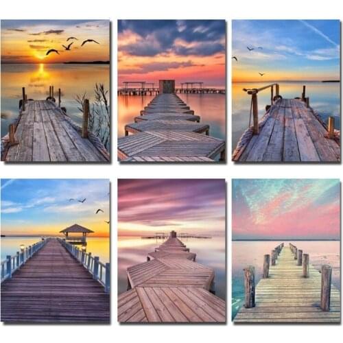 5D diamond paint Diamond Embroidery Full Round Diamond PictureWall Christmas Decor Painting