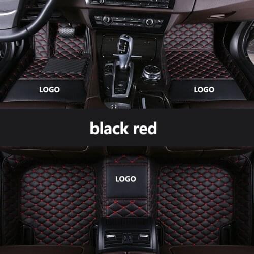 Kalaisike Custom LOGO car floor mats for Audi all model A1 A3 A8 A7 A4 A5 S4 S5 S6 S7 S8 R8 Q8 TT SQ5 A6 Q3 Q5 Q7 S3 SR4 SR6