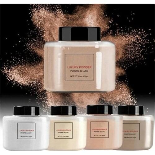 Shellhard 42g Banana Powder Loose Powder Naked Baking Oil Control Setting Powder Makeup Concealer Finishing Powder Long-lasting