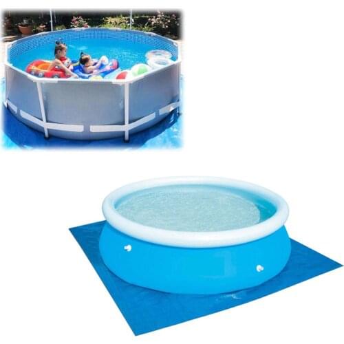 Бассейн каркасный Swimming Pool Cover Waterproof Dust Cover Swimming Pool Accessories 274*274CM