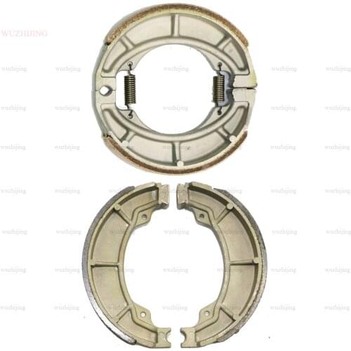 Brake Pads Shoe Drum set for KAWASAKI KDX 250 B2-B4 (80-84) Front Rear