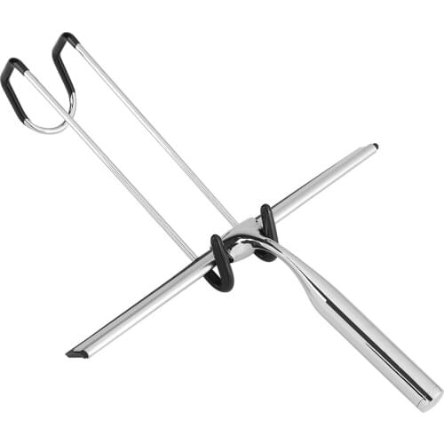 Stainless Steel Zinc Alloy Window Squeegee Car Windshield Glass Mirror Cleaning Tool With Hook Home Cleaning Hook