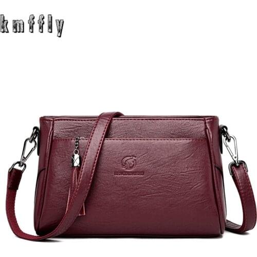 Luxury Purses and Handbags Women Bags Designer Female Soft Leather Shoulder Crossbody Bags for Women Casual Flap bag Sac A Main