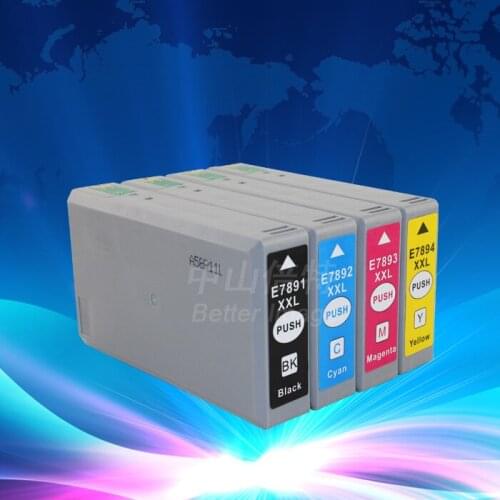 INK WAY T7891 compatible inkjet cartridge for T7891 - T7894 78XL Workforce Pro WF-5110DW WF-5190DW WF-5620DWF WF-5690DWF