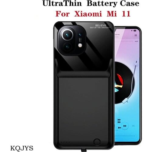 6000mAh UltraThin Power Bank Battery Case For Xiaomi Mi 11 Battery Charging Case Portable Battery Charger Cases For Xiaomi Mi 11