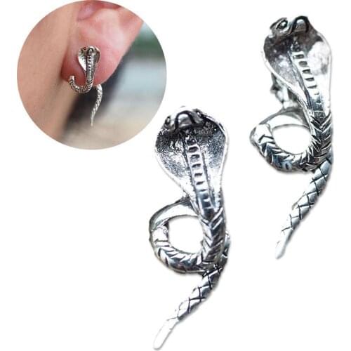 2021 Punk Snake Geometric Vintage Earring Ear Drop For Women Fashion Jewelry Gift New Wholesale prices
