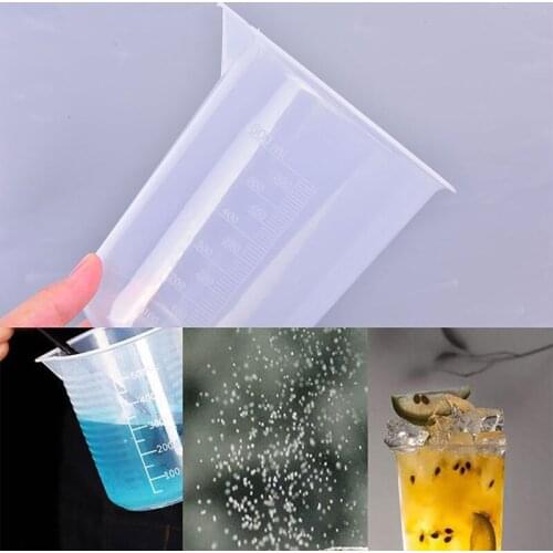 600ml Plastic Graduated Measuring Cup For Baking Beaker Laboratory Supplies