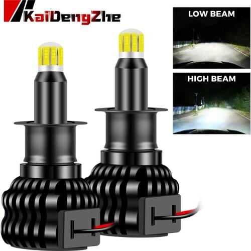 5000LM H3 led Canbus car led Headlight 6500K Fog Light No Error 12-24V светодиодные фары car accessories For golf audi peugeot