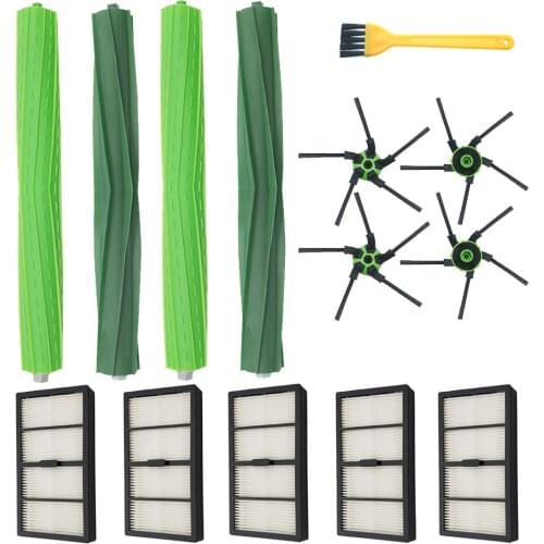 Filters Side Brushes roller brush for IRobot Roomba S9(9150),S9+(9550) Robot Vacuum Cleaner Accessories Replacement Parts Kit