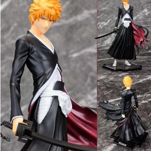 22cm BLEACH Anime Figure Kurosaki ichigo PVC Action Figure Collection Model Toys Gifts