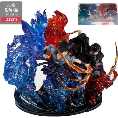 NARUTO PVC Figure Minato Senju Hashirama Hiruzen Hidan Action Figure Uchiha Sasuke Itachi Madara Tobirama Kakashi Model Decor