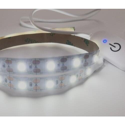 Sewing Machine LED Light Strip DC 5V Flexible USB Sewing Light Industrial Machine Working LED Lights white