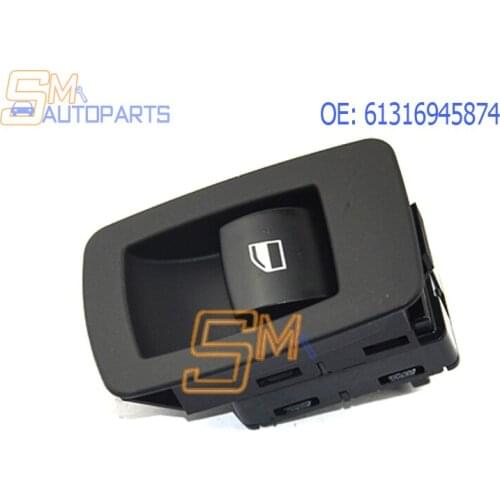 Window Single Lifter Switch Control Button For BMW E90 E92 E93 61316945874
