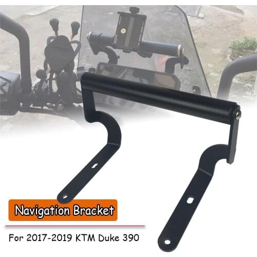 Motorcycle Accessories Duke390 GPS Navigation Mount Bracket Plate For KTM Duke 390 2017 2018 2019 Phone Holder 22mm Handle Bar