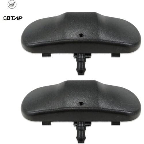 BTAP 2 PCS Windscreen Washer Jet Water Spray Nozzle For VW Jetta Golf Mk5 Mk6 Passat B6 B7 Skoda Seat 2KD 955 985 2KD955985
