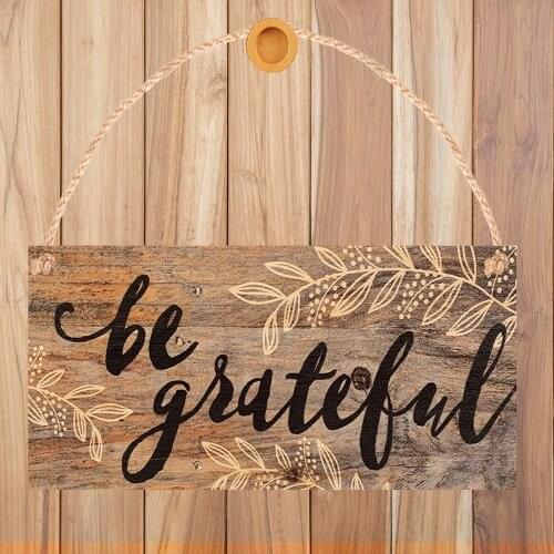 Wall Decoration Shop Sign Welcome Board Restaurant Pastoral Style Supermarket Coffee Store Wooden Gift Listing